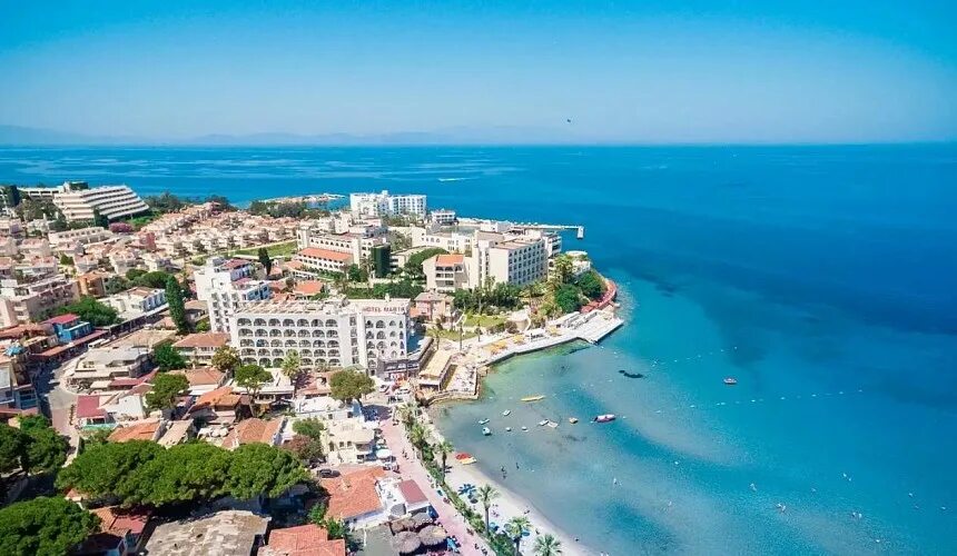 Кушадасы турция фото В турецком Мармарисе потушили лесные пожары