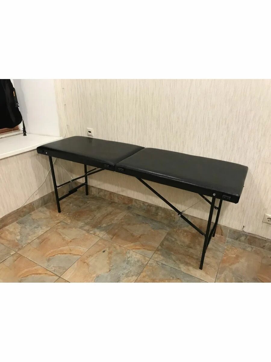 Кушетка для наращивания фото Кушетка для наращивания фото Кушетка для наращивания фото Складной массажный стол черный (много фото) - interigo.ru
