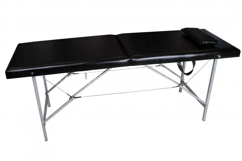 Кушетка для наращивания фото Кушетка для наращивания фото Кушетка для наращивания фото Кушетка складная Компакт (черный)+подушечка