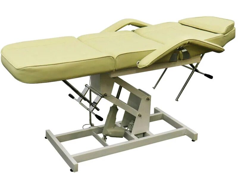 Кушетка для перманентного макияжа Косметологическая кушетка 246 BS Ukraine бежевая