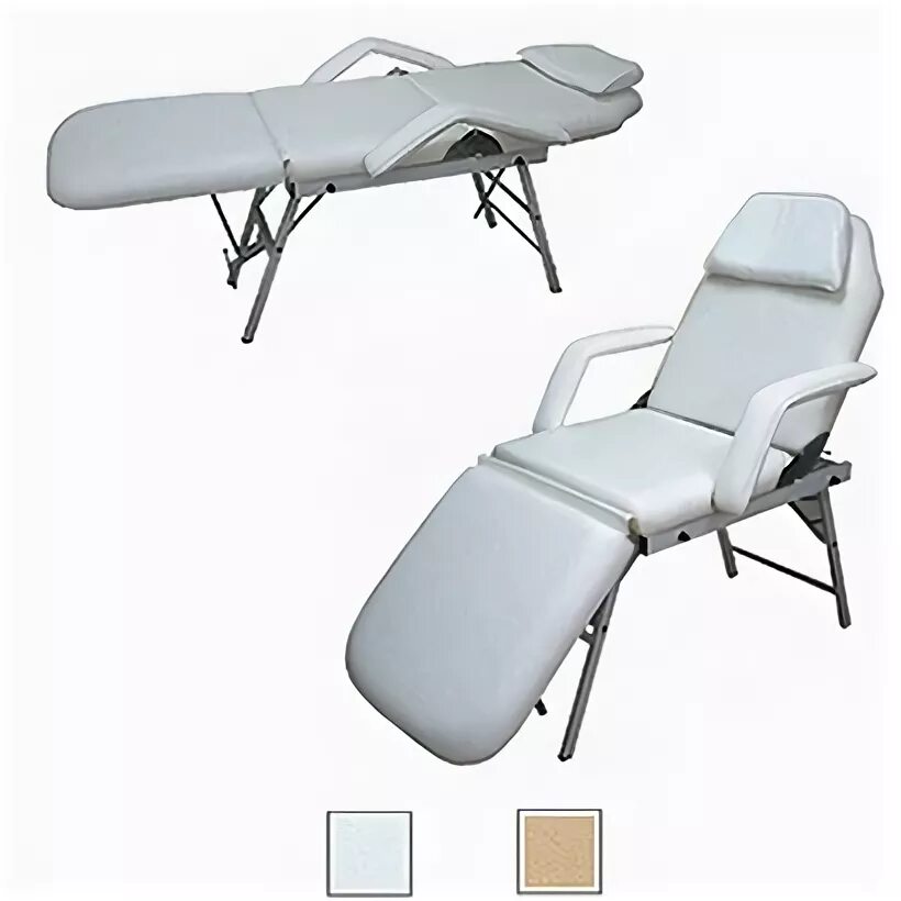 Кушетка для перманентного макияжа Кресло косметологическое Silverfox MK09 (складное, механическое) купить по цене 