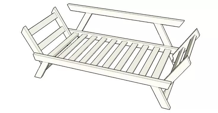 Кушетка своими руками из дерева фото чертежи Кушетка своими руками из дерева фото чертежи Кушетка своими руками из дерева фото чертежи Диван - кровать LOOSE - Мебель - Чертежи Проекты Шаблоны - Мебель и поделки - DI