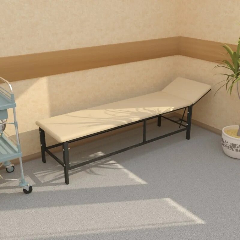 Кушетка в больнице фото Кушетка в больнице фото Кушетка в больнице фото Кушетка медицинская с регулируемым подголовником (1950*560*450h) купить недорого