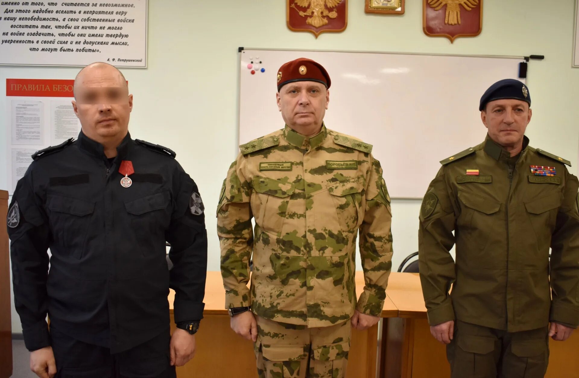 Куцуров евгений леонидович росгвардия фото В Сыктывкаре вручили государственные награды росгвардейцам, отличившимся в ходе 