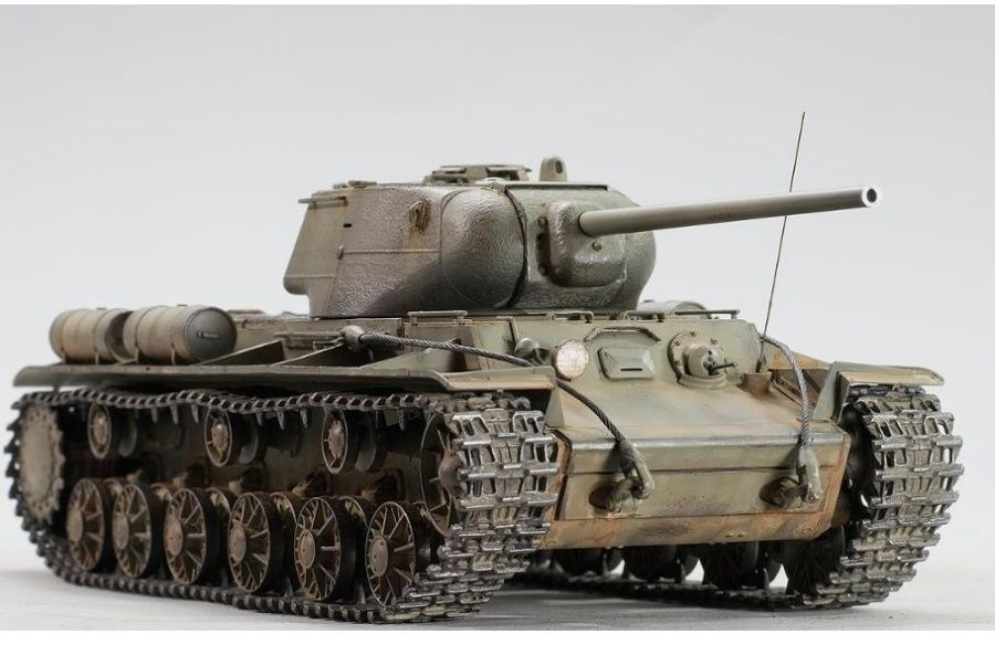 Кв 1 тяжелый танк фото Сборная модель Trumpeter Soviet KV-1S/85 Heavy Tank (01567) 1:35 - купить в инте
