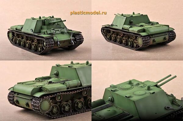 Кв 7 фото 09504 Trumpeter 1:35 Soviet KV-7 "Object 227" (КВ-7 "Объект 227" опытная советск