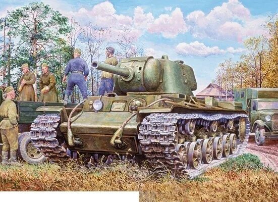 Кв 9 фото Сборная модель Восточный Экспресс ЕЕ35088 КВ 9 Тяжелый танк (122мм пушка) Масшта