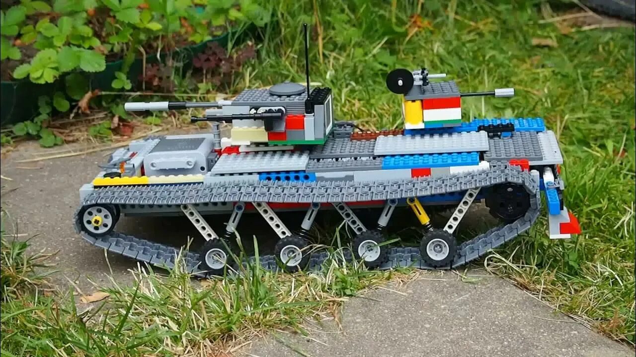 Кв самоделки Destroyer 2 Heavy, Lego RC SBrick Tank - YouTube