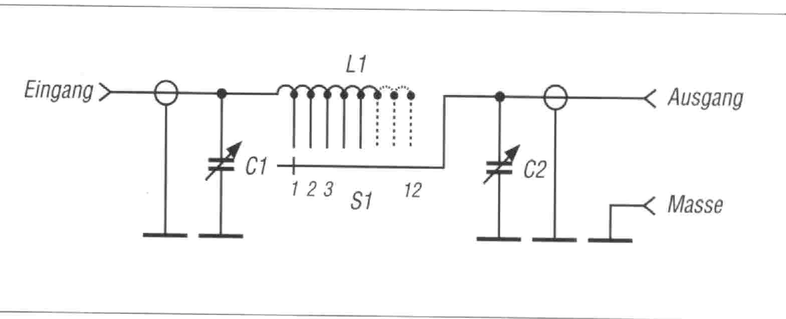 Кв тюнер своими руками схема Fishermen Antenna Tuner (PI Network)