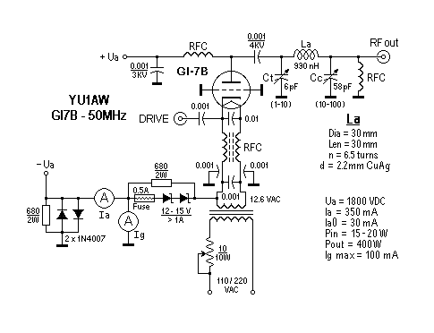 Кв усилитель на ги 7б схема Mozek Zpět, zpět, zpět část Odstranění pa 50mhz Zabalit modlit se ženský