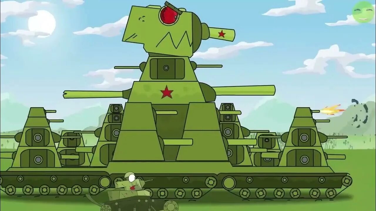 Кв44 танк фото из мультика animaciones sobre tanques mini series - YouTube