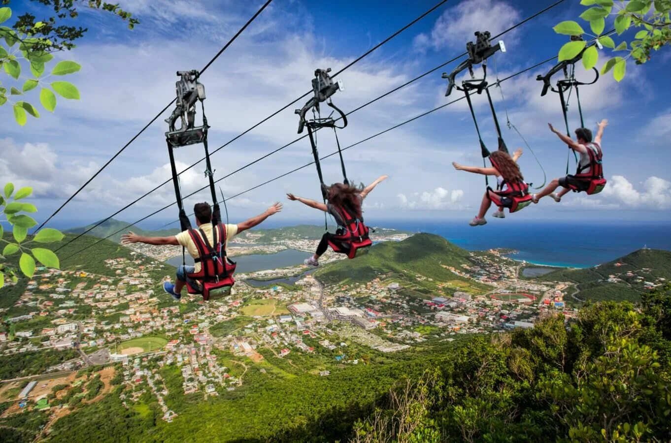 Квадоберы кто такие фото St. Maarten The flying Dutchman zip line Shore excursions, Carnival cruise line,