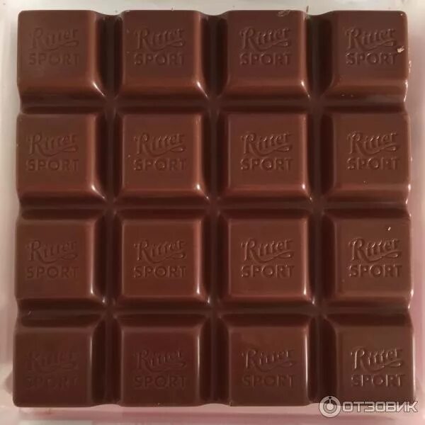 Квадрат шоколад а4 фото Отзыв о Шоколад Ritter Sport Сладкоежкам понравится