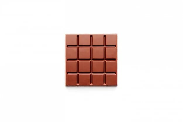 Квадрат шоколад а4 фото Premium Photo Hand holding Chocolate bar isolated on white background