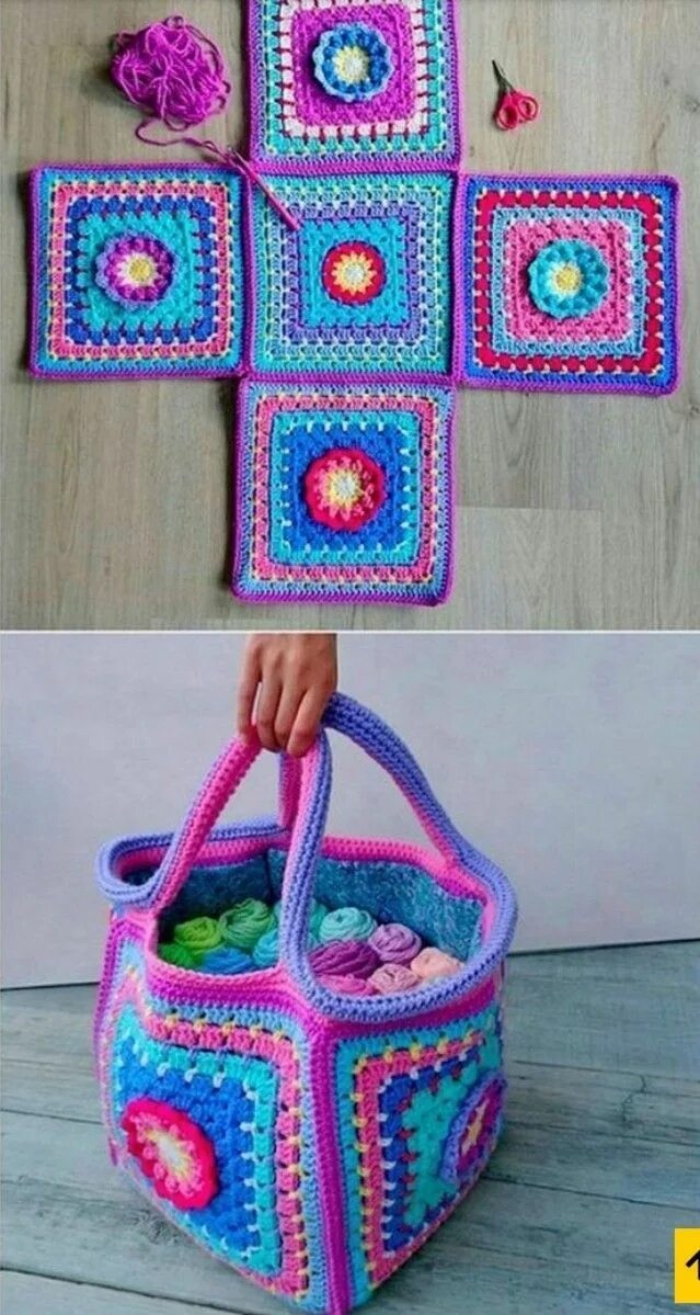 Квадрат сумочка крючком Discover a Beautiful and Elegant Crochet Handbag Pattern for 2022