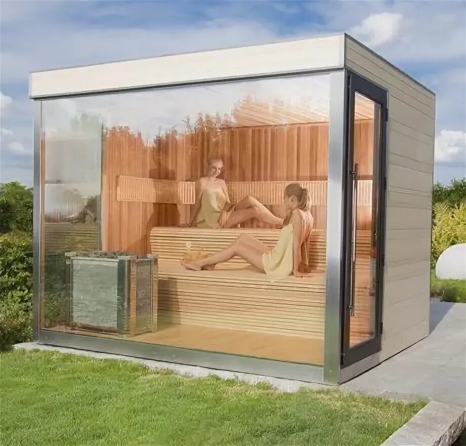 Квадратная баня фото Sauna models - Sunspa sauna Outdoor sauna, Sauna house, Sauna