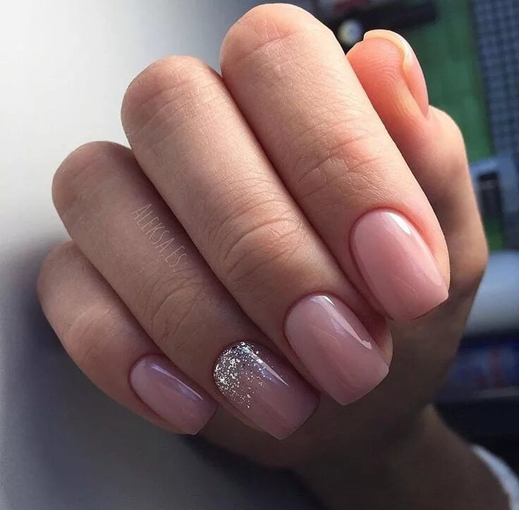 Квадратная форма ногтей нюдовый маникюр Pin by Ylenia Verdecchia on Nails Pink nails, Nails, Manicure