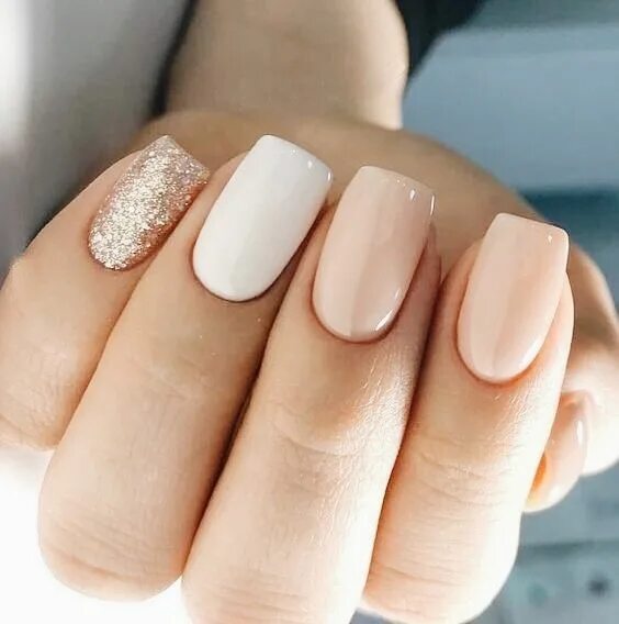 Квадратная форма ногтей нюдовый маникюр Pin on Coiffure et beauté Gel nails, Stylish nails, Short square nails