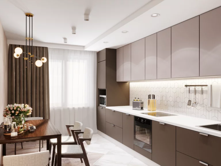Квадратная кухня современный дизайн Square kitchen: layout and design ideas - Hackrea