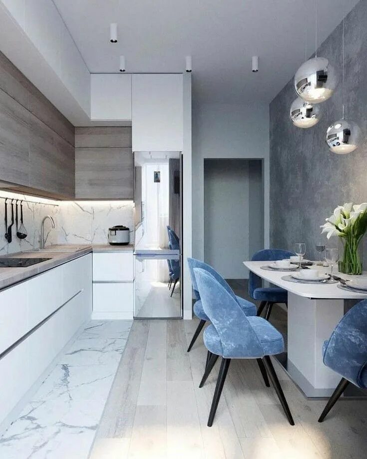 Квадратная кухня современный дизайн ✔ 74 inspiring modern luxury kitchen design ideas 49 " Interior Design #bestkitc