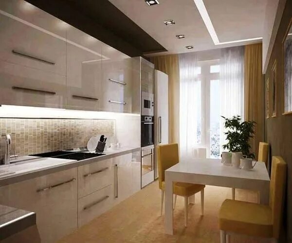 Квадратная кухня современный дизайн Cele mai inspirate 13 idei de amenajari interioare pentru bucatarii Home design 