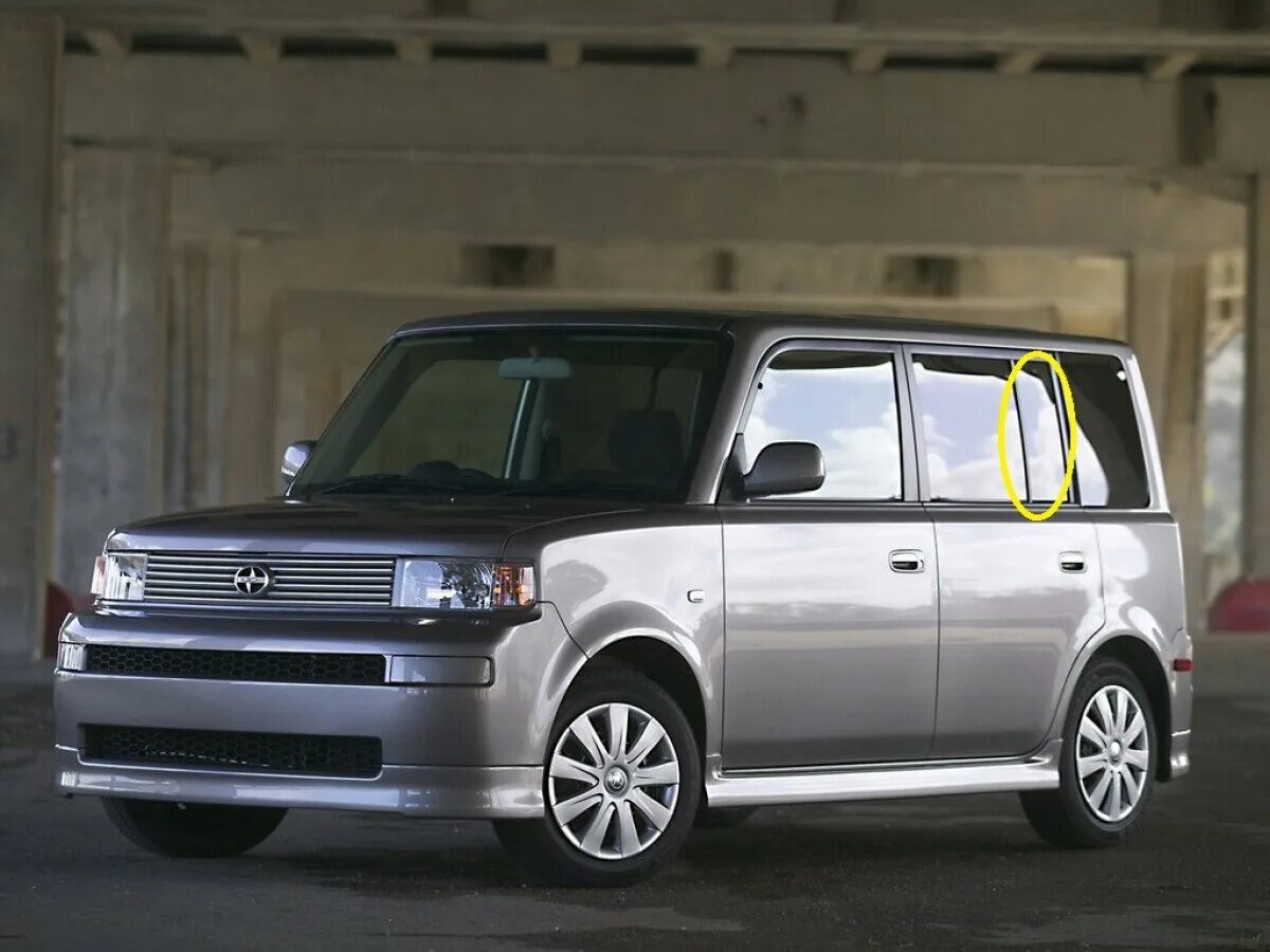 Квадратная машина фото Стекло боковое SCION XB 2004-2006 NCP30 RQ/LH Бренд: BSG Бон Авто Продажа и уста