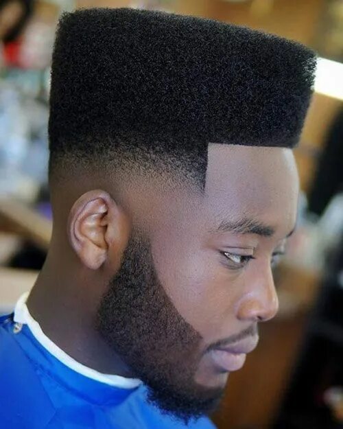 Квадратная прическа 35 Trendy Flat Top Haircuts To Copy in 2023 Black men haircuts, Black men hairst