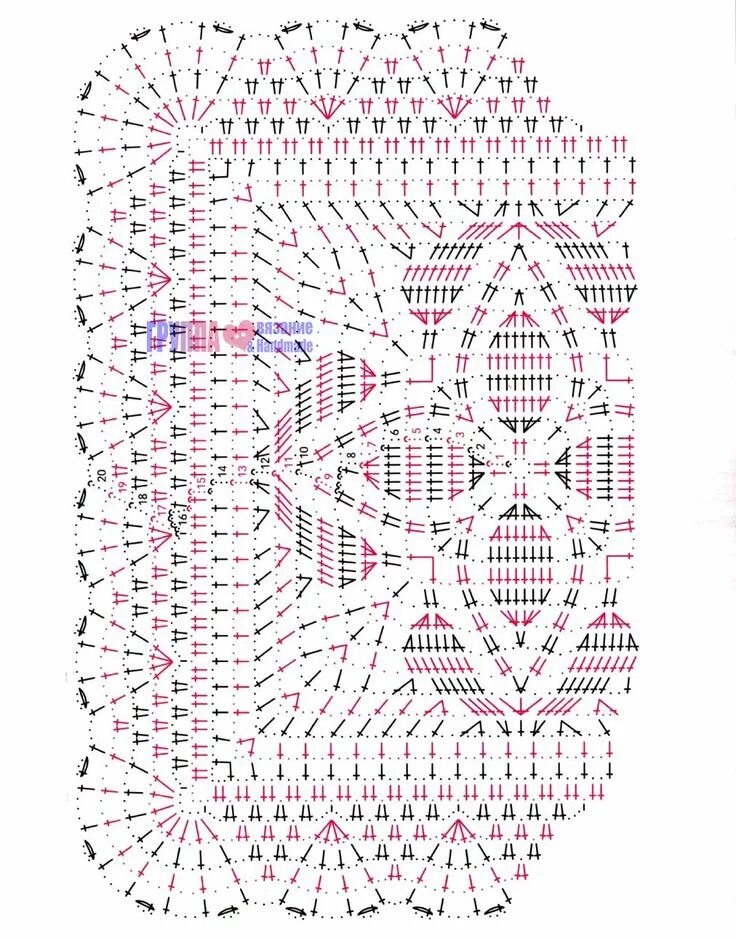 Квадратная скатерть крючком схемы ЛЮБИМОЕ ВЯЗАНИЕ and HANDMADE - САЛФЕТКИ, СКАТЕРТИ, ЗОНТЫ OK.RU Album, Diagram, W
