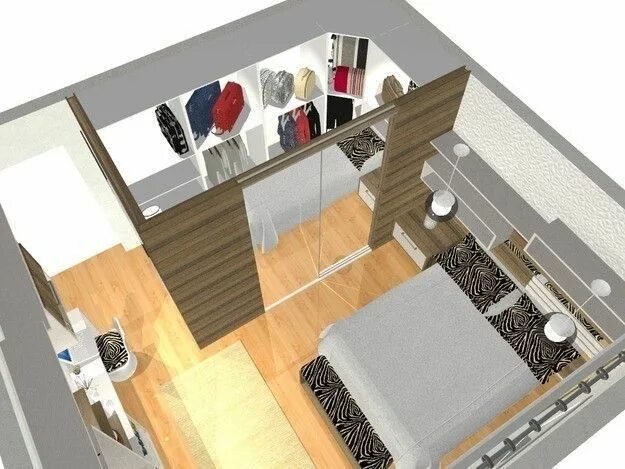 Квадратная спальня 22 метра планировка Pin by LN NGMV on design Bedroom layouts, Home room design, Interior design bedr