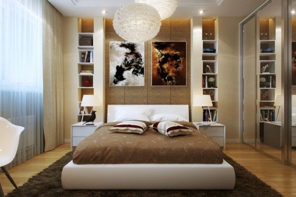 Квадратная спальня дизайн фото Small Bedrooms Use Space in a Big Way Beautiful bedroom designs, Interior design