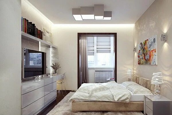 Квадратная спальня дизайн фото Pin by Tatiana Vikhrova on Bedrooms Home decor, Home, Furniture