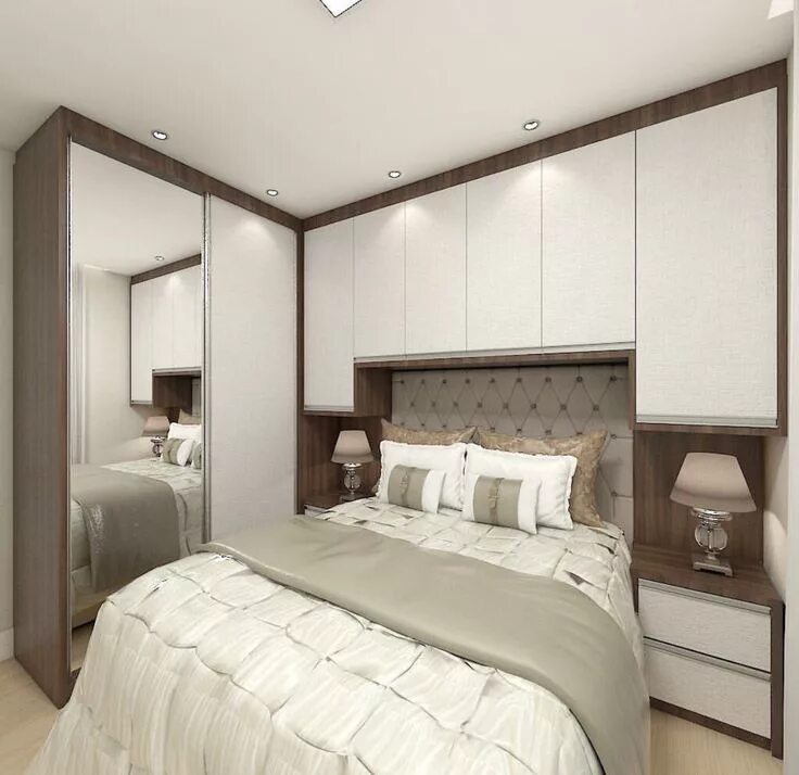 Квадратная спальня фото Pin en Quarto Ideas de muebles de dormitorio, Dormitorios, Armarios de dormitori