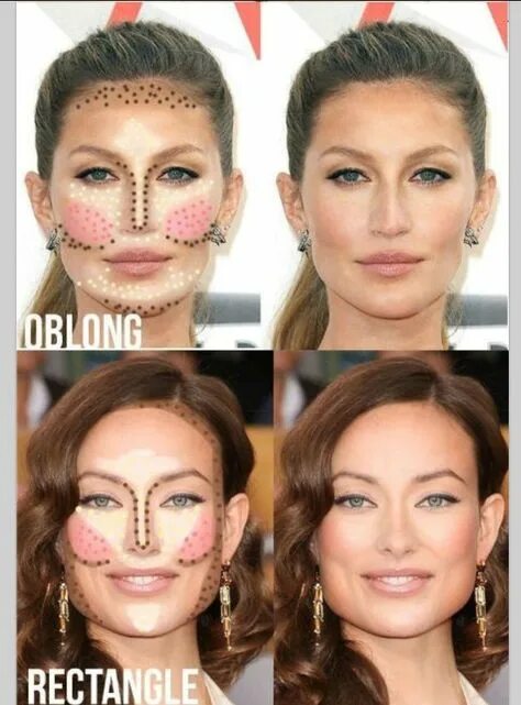 Квадратное лицо макияж глаз 10 популярных идей на тему "how to contour a square face shape" для вдохновения