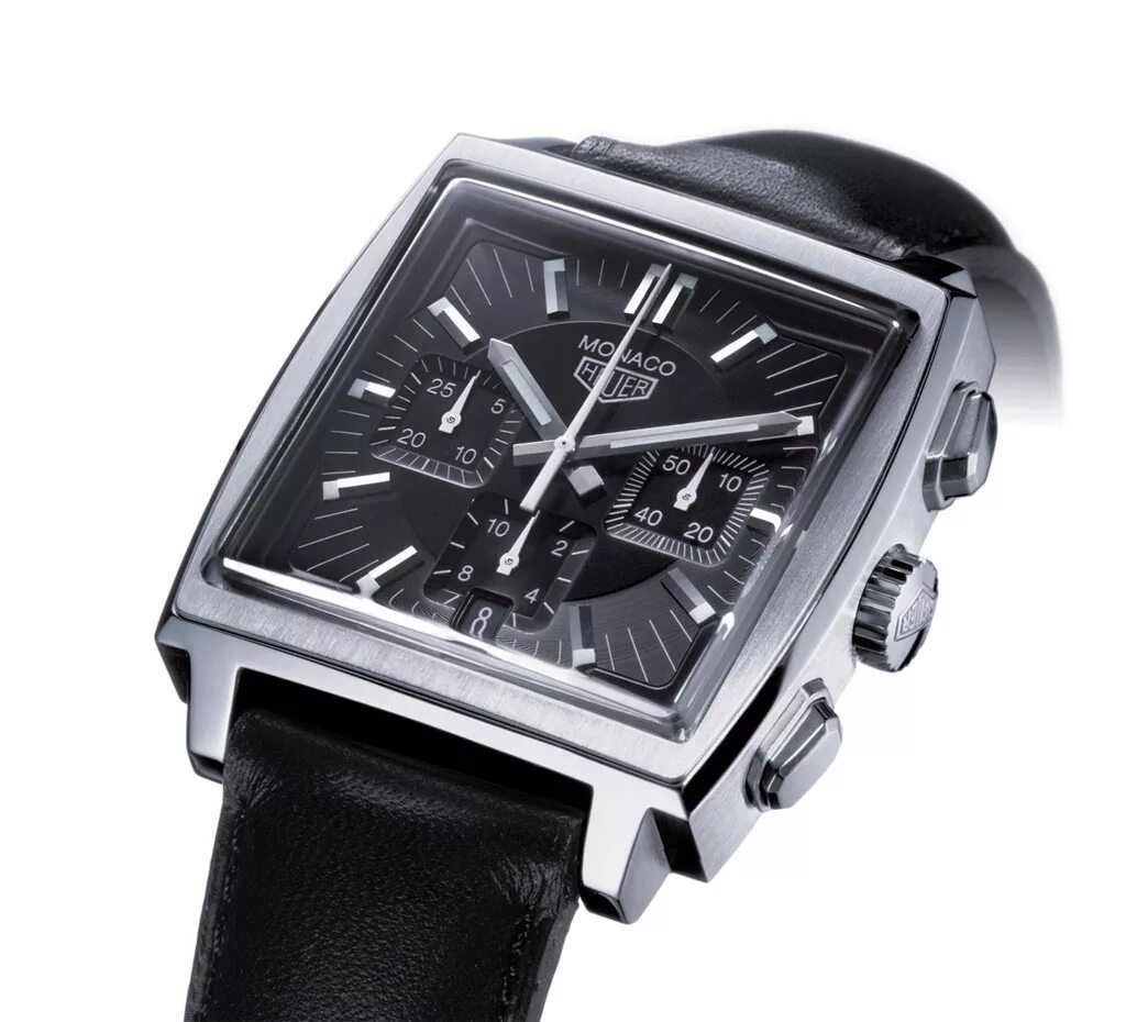 Квадратные мужские часы фото TAG Heuer Monaco - история культового квадратного хронографа Часоголик Ру