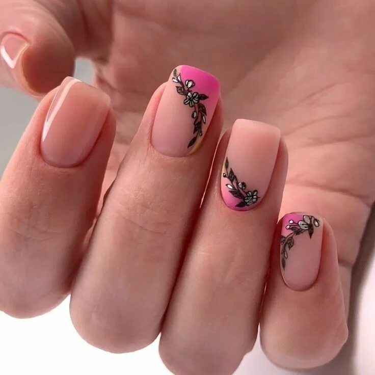 Квадратные ногти 2024 новинки дизайн весна Nail art in 2022 Nail art designs, Minimalist nail art, Trendy nail art