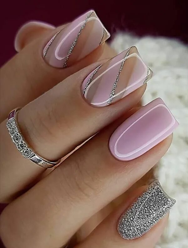 Квадратные ногти дизайн 2023 маникюр ногтей 40 Beautiful natural short square nails design ideas to get inspired for Spring 