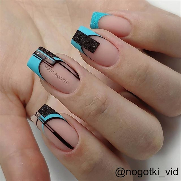 Квадратные ногти дизайн молодежный 31 Best Square Nail Designs - Aray Blog For Chic Women Fashion nails, Square nai