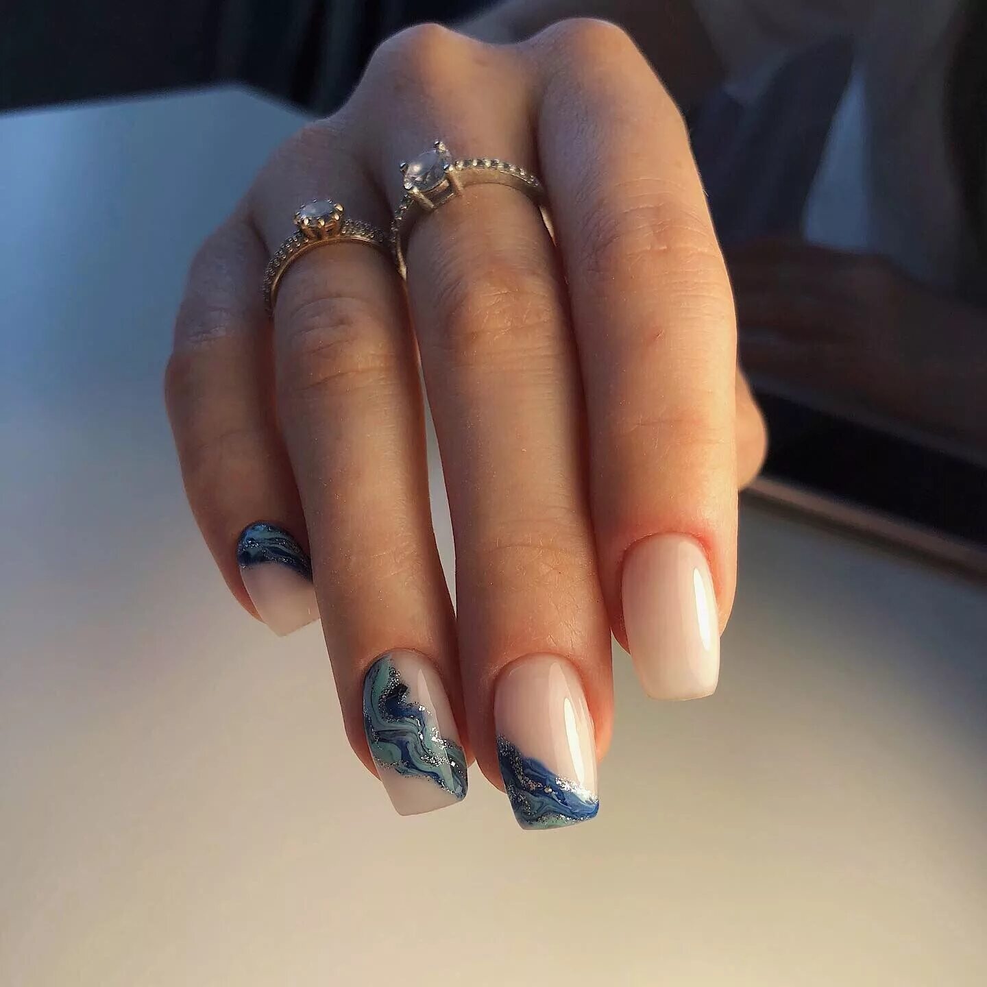 Квадратные ногти дизайн молодежный Маникюр квадратная форма Makeup nails art, Classy acrylic nails, Gel nails