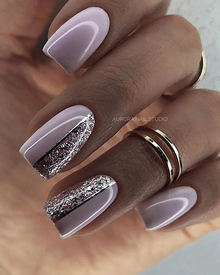 Квадратные ногти дизайн новинки модные Стильные идеи маникюра - Фото OK.RU Square nails, Manicure nail designs, Gel nai