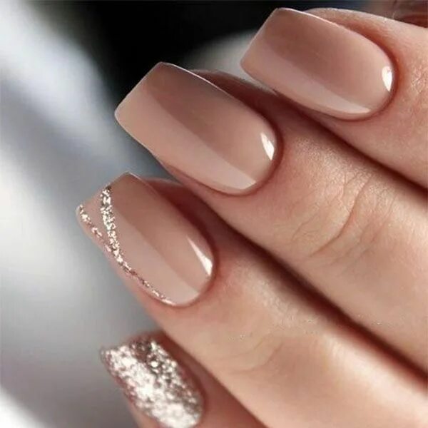 Квадратные ногти дизайн новинки нюдовые Pin on unhas Wedding nails design, French nail designs, Gel nails