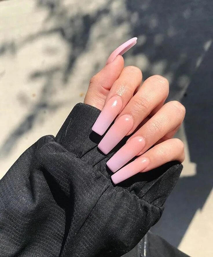 Квадратные ногти дизайн однотонные Pin on nails. ♡ Long square nails, Long nails, Square acrylic nails