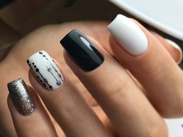 Квадратные ногти дизайн стильный 60 Lovely Summer Nail Art Designs - Gravetics Fashion nails, Dot nail art, Manic