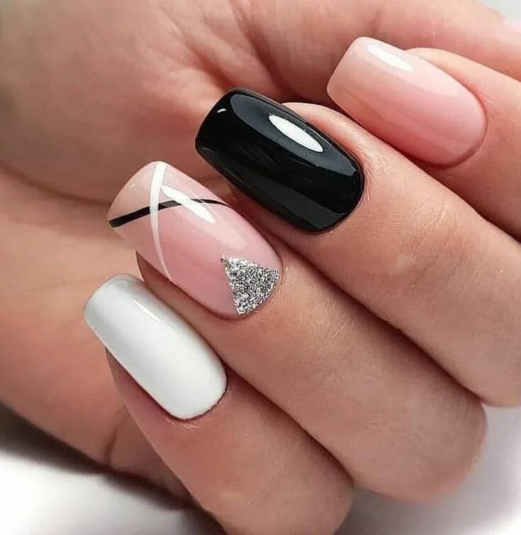 Квадратные ногти дизайн стильный Пин на доске Nails Красивые ногти, Дизайнерские ногти, Гелевые ногти