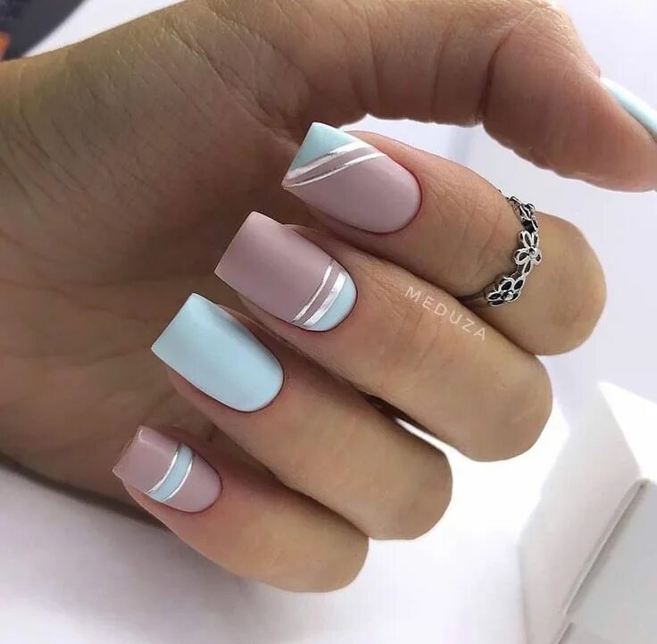 Квадратные ногти дизайн стильный Pin on Paznokcie in 2024 Matte nails design, Stylish nails art, Gorgeous nails