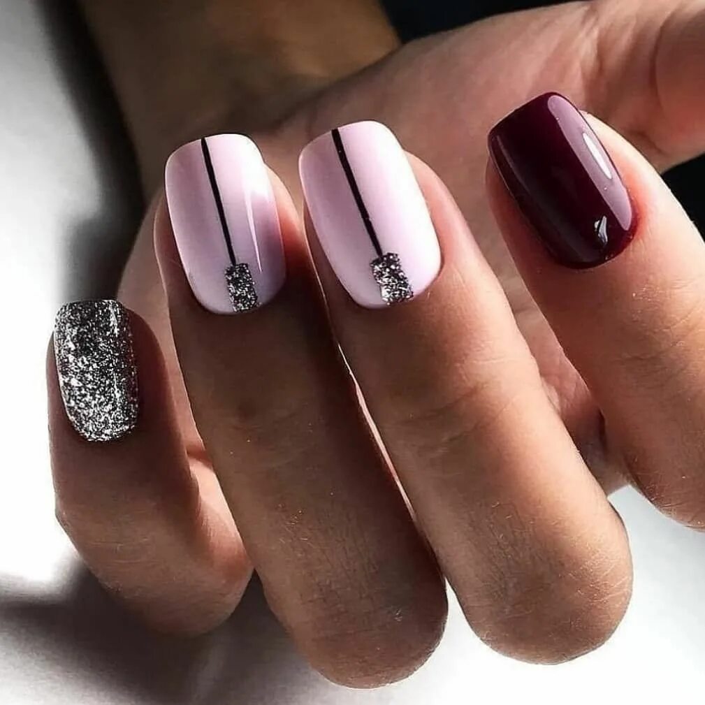 Квадратные ногти маникюр модные новинки Pin on NAIL