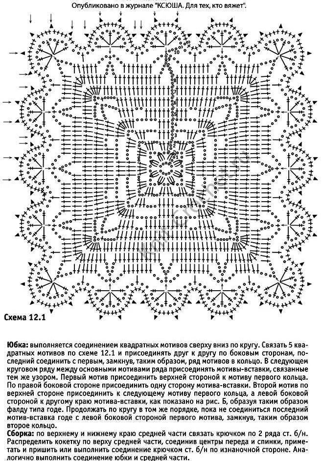 Квадратные салфетки крючком схемы фото Пин от пользователя monanassar на доске Charts Схемы вязаных крючком квадратов, 
