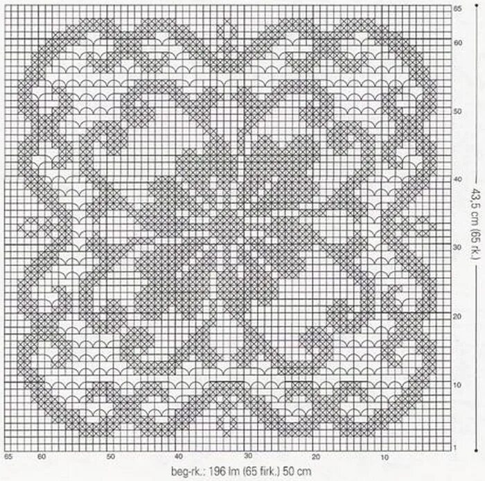 Квадратные схемы филейное вязание крючком ПОКРЫВАЛО ВЯЗАНОЕ МОТИВАМИ № 2.. Обсуждение на LiveInternet - Российский Сервис 
