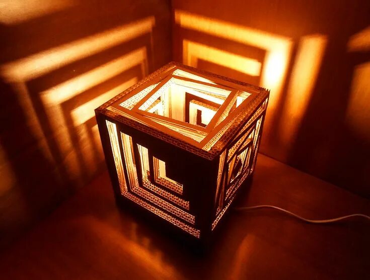 Квадратные светильники своими руками Default Lamp, Diy lamp, Lamp decor