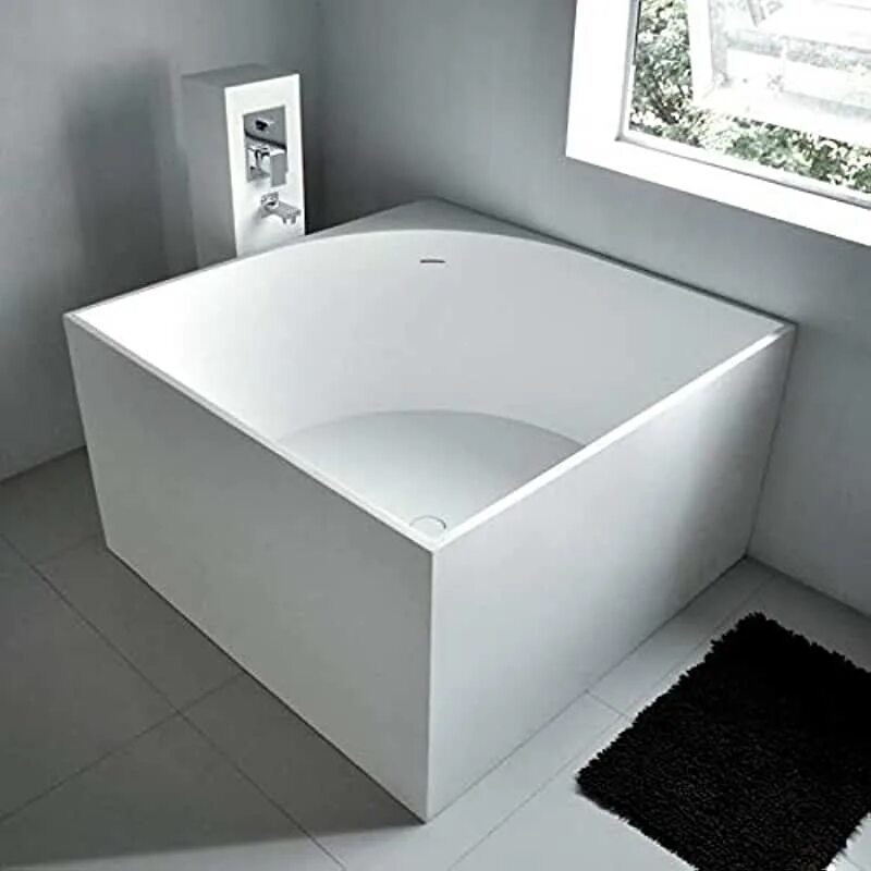 Квадратные ванны фото Amazon.com: Freestanding Bathtubs - ADM Bathroom Design / Freestanding Bathtubs 