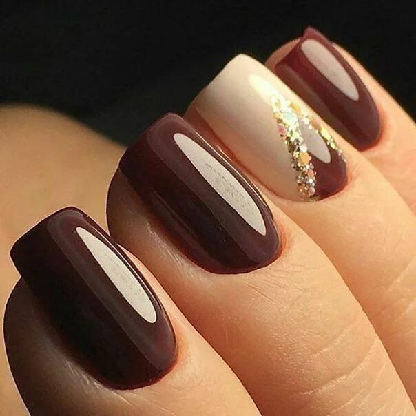 Квадратный коричневый маникюр дизайн 2024 Pin on Uñas in 2024 Gel nails, Pretty nails, Nails inspiration